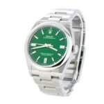 Rolex Oyster Perpetual Green Dial 126000-0005 Replica - Image 2