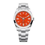 Rolex Oyster Perpetual Red Dial 126000 Replica